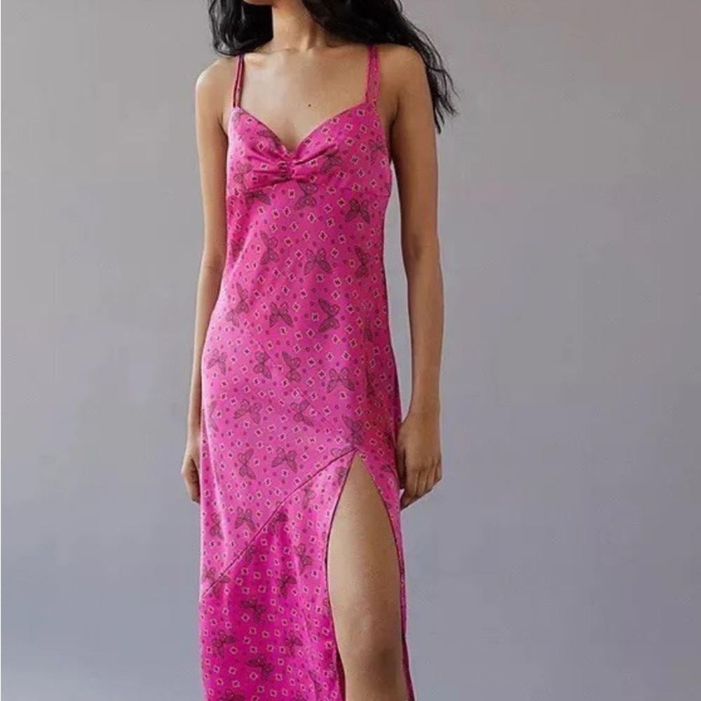 Urban Outfitters Pink Butterfly Women's Dress